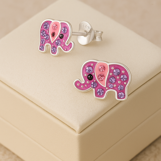 Bague pour enfants Rosa Elefant aus 925er Silber