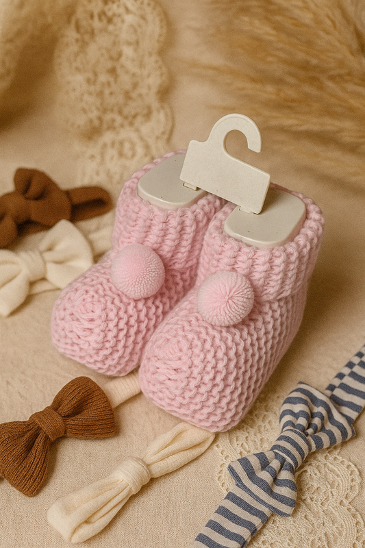 Chaussures bébé Pompon