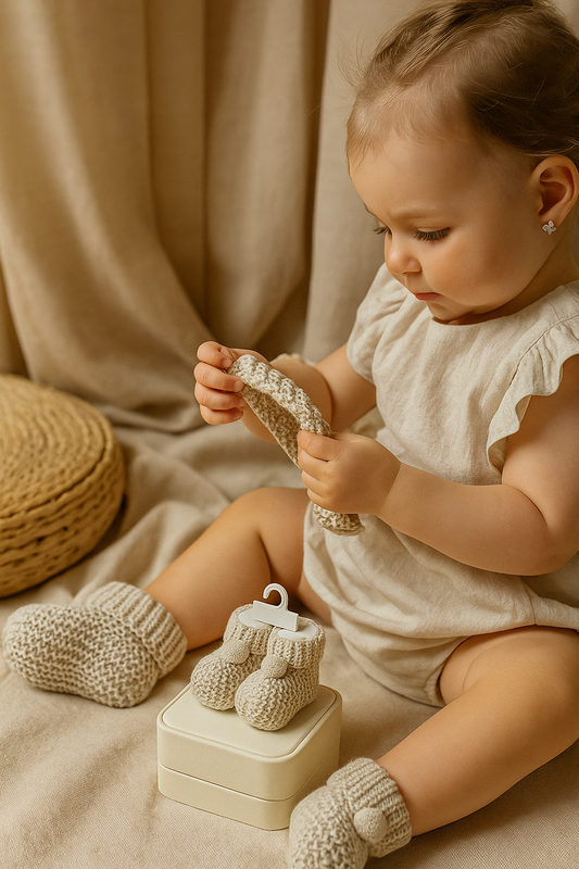 Chaussures bébé Pompon